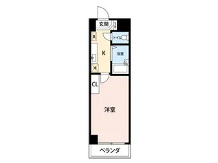 S FORT市川【5階】の間取り