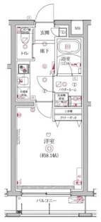 クオリタス護国寺【4階】の間取り
