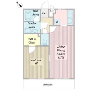 REFINADO【2階】の間取り