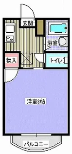 Y・プラッツB【2階】の間取り