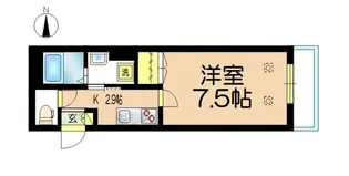 Maison E MAHKS【1階】の間取り