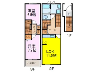 セレスティーノの間取り