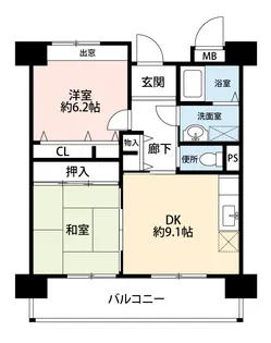 OPH山本【3階】の間取り