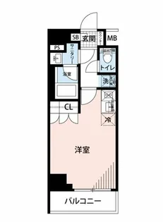 REGALIZ高田馬場II【8階】の間取り