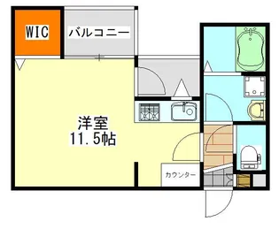 コネクトパーク南花園【3階】の間取り