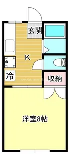 パナハイツ第1里舞羅【2階】の間取り