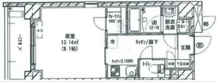 プルミエール川越EAST【10階】の間取り