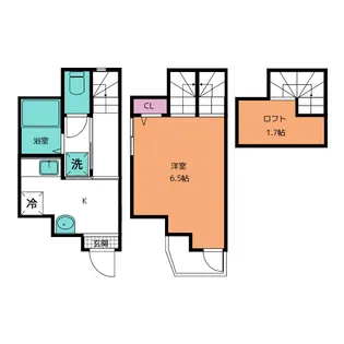 Soleil芝高木の間取り