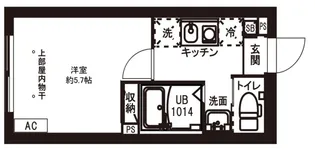 レピュア駒込レジデンス【4階】の間取り