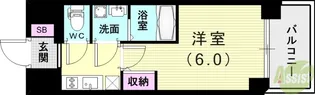 ワールドアイ神戸ハーバーランドIII【3階】の間取り