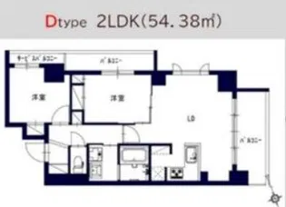 ファミルート八王子【6階】の間取り