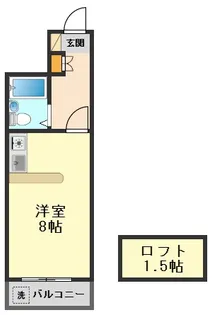プランタン篠崎【3階】の間取り