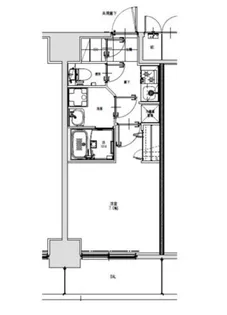 S-RESIDENCE千種駅前ascent(アセント)【5階】の間取り
