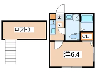 アザーレ・パッシオ上大岡【2階】の間取り