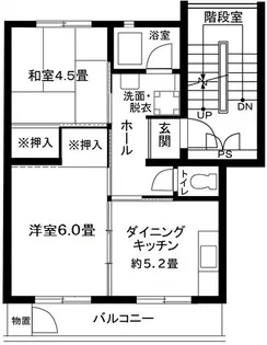 上郷台 4号棟【4階】の間取り