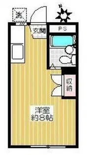 村田ハイツ【1階】の間取り