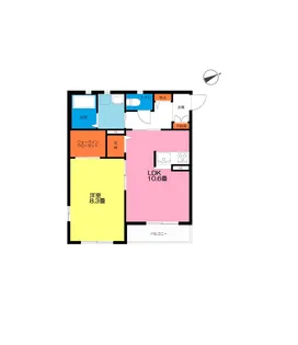 La.ピーノ【2階】の間取り