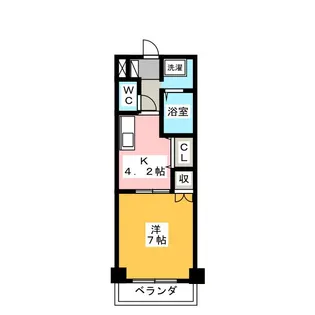 メゾン大橋II【2階】の間取り
