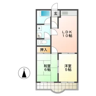 プラムコートJPMC【4階】の間取り