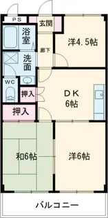 シーサイドレジデンス【3階】の間取り