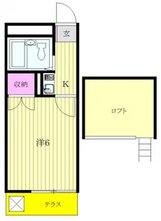 ジェイテラスひばりが丘【2階】の間取り