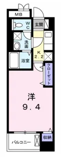 グランコート国府【2階】の間取り