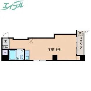 メゾントレンディー【3階】の間取り