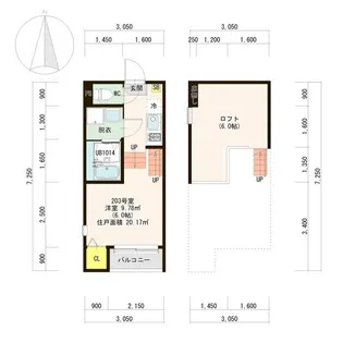 グレーステラス福住【1階】の間取り