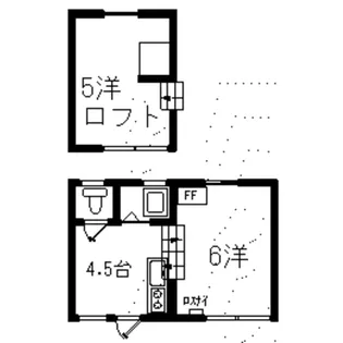 ハウスアヤックス【2階】の間取り