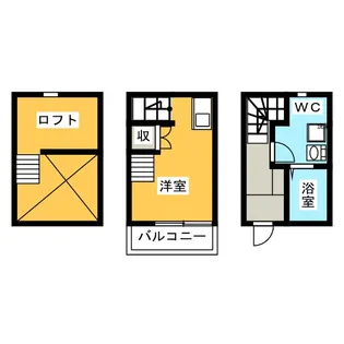 アースクエイク鯏浦A棟【1階】の間取り