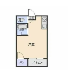 荘野ハイツ【2階】の間取り