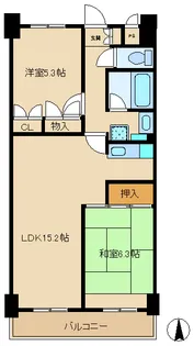 サンクレスト青葉台II【3階】の間取り