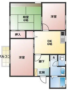 IS VIRGO【2階】の間取り