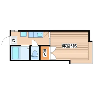 ホワイトファミール高和【2階】の間取り