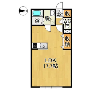 ピュアハウス【1階】の間取り