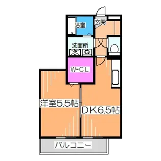 ブールヴァール【2階】の間取り