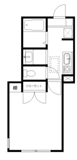 イースト・ガーデン【1階】の間取り