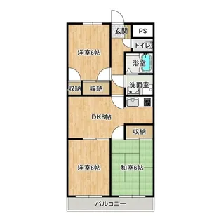 フレグランス940【4階】の間取り