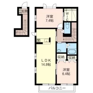 グレイス【2階】の間取り