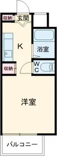 サザレビル【4階】の間取り
