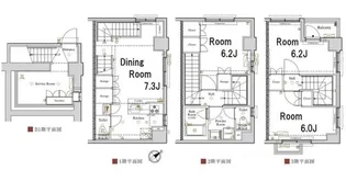 ガラッシア渋谷本町【3階】の間取り