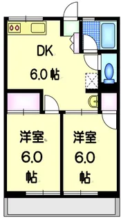 シティハイム アバンテ【2階】の間取り