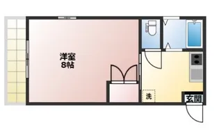 リトルハイム長岡61号館【4階】の間取り