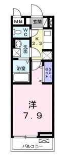 埼玉県所沢市東所沢和田3【アパート】の間取り