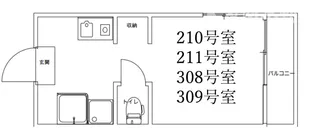 REZET柏【3階】の間取り