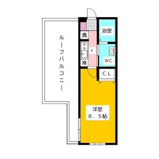 ピアコートTM東伏見【5階】の間取り