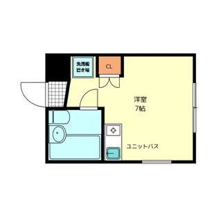 東京都中野区中央2【マンション】の間取り