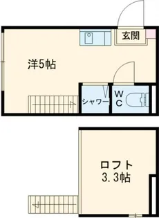 ハーモニーテラス西小岩II【1階】の間取り