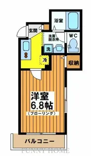 ヘスティア【2階】の間取り