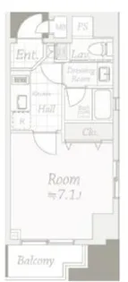 東京都文京区小石川2【マンション】の間取り